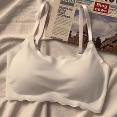 taoye 無痕冰絲內衣女 運動聚攏 無鋼圈 少女文胸 透氣 學生吊帶 背心式 薄