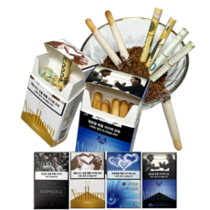 KD 담배 빼빼로 만들기 세트 용돈박스 깜짝 선물 빼빼로데이 기념일 금연 어버이날, 1세트, 5. 용돈박스 - 날보로 와요