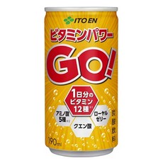 일본 이토엔 비타민 파워 GO 미니 드링크, 30개, 190ml
