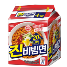 오뚜기 진비빔면 156g 24개 (4개 x 6멀티)