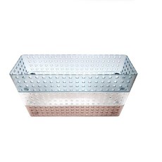 2호 290x100x65mm 쌓는 소품바구니 정리 수납 1EA, 1개, 단품