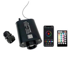 트윙클 스타 천장 키트 앱 스마트 컨트롤 별빛 자동차 광섬유 램프 공장 새 상품, 5. UK plug, B. RGBW light app