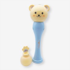애니멀 버블스틱 동물 멜로디 자동 비눗방울 곰 오리 비누방울 버블건, 1개