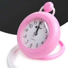 파란행복 끈방수시계 목욕탕방수시계, 핑크