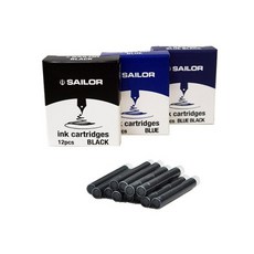 세일러 잉크 카트리지, 블루블랙