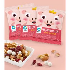 청정원 땡큐베리너츠 요거트 오곡초코볼, 기타, 30개