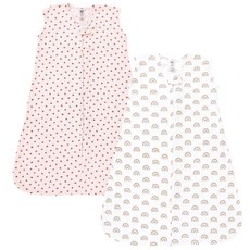 Hudson Baby 유니 베이비 보온 민소매 침낭 세이지 공룡, 0-6 Months