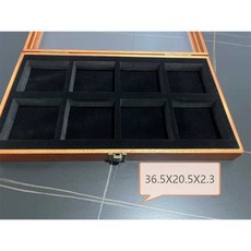 케이스 표본 상자 박제 나비 액자 잠자리 곤충 수업 우드 교육용 수집, 1개, 5. 8X8cm 정사각형 격자