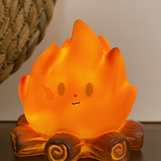 피카스페이스 모닥불 수유등 조명 침실 수면등 무드등, 진홍색