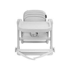 多功能寶寶餐椅，可拆卸餐盤，人體工學設計，穩固安全，時尚簡約, 珍珠灰#65149
