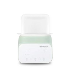 【KIDMORY】四合一智能溫奶器 恆溫加熱消毒 寶寶餵養必備, 1個, 嫩芽綠