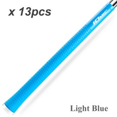 13 세트 Iomic Sticky Evolution 2.3 골프 그립 3색 하이테크 스윙 그립, IOMIC A WH LBU 13PCS