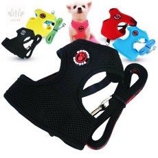 도그포즈 에어메쉬 이지하네스 세트(블랙), 1개