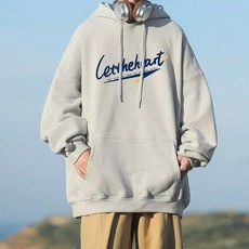 高街hiphop潮牌衛衣男春秋款重磅寬鬆美式復古潮流連帽外套上衣服