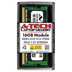 A-Tech 삼성 호환 M471A2K43BB1-CRC용 16GB RAM 교체품 DDR4 2400MHz PC4-19200 2Rx8 1.2V SODIMM 260핀 메모리 모듈