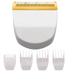 Audoc 블랙 프로페셔널 땅콩 클리퍼/트리머 스냅 교체용 블레이드 #2068-300-땅콩 헤어 클리퍼와 호환되는 제품, Gold Peanut Blade