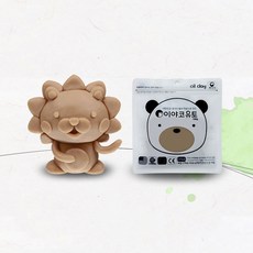 재사용이 가능한 유아 초등 저학년용 이야코 소프트 유토 점토, 100g, 1개