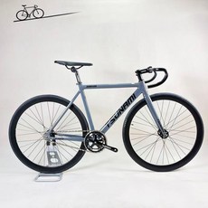 쓰나미픽시자전거 중학생 입문용 SNM100 불꽃블랙 완차 브레이크포함, 55cm, 매트그레이, 1개, 55cm