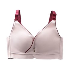 JoyBaby 撞色交叉款 無痕哺乳孕婦內衣