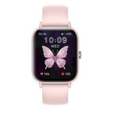 Fit Q5 藍牙智慧手錶 接電話 看訊息 運動心率偵測 睡眠監測, 珍珠粉