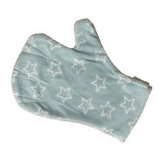 햄스터 주인을 위한 작은 애완동물 관리 장갑 세척 가능하고 물림 방지 기능이 있는 털 장갑, 녹색 스타