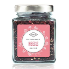 라돌체비타 유리병 티 컬렉션 히비스커스차, 70g, 2개, 1개입