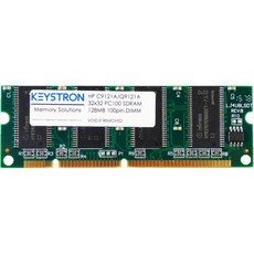 128MB 100핀 PC100 프린터 메모리 DIMM 레이저젯용 HPC9121A Q7709A 호환 4200 4200n 4200tn 4200dtn 4200dtns 4200dtns, 1개