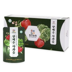 참진농원 2배 진한 양배추사과즙 부스터팩 70ml 30포, 1개