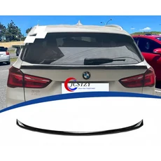 2016-2022 BMW X1 F48 리어 미드 스포일러 윙 고급 ABS 글로스 블랙 바디 키트 호환, white