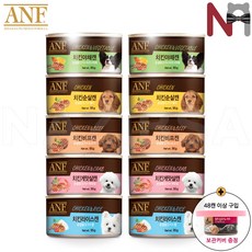 ANF 강아지캔 95g, 10개, 콤보, 48캔 이상구입시 캔보관커버 증정, 1. 5종혼합 10캔 (각2캔)