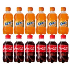 코카콜라 환타 오렌지 300ml 12병 콜라환타 2종세트, 1세트