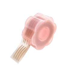 AB004 리필 누드 핑크 롤 쌍꺼풀 테이프 단면 데일리 쌍수 예쁜 눈매 효과 KC인증, 1개, 리필누드핑크롤쌍꺼풀테이프 곡선형