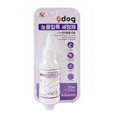 강아지 눈물자국 구독 눈물얼룩 세정제100ml, 1개