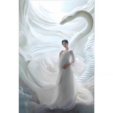 만삭사진옷 주수 원피스 만삭 가디건 베이지 셀프 사진 봄 니트원피스