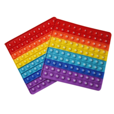 구구단푸쉬팝 수백팝잇 놀이수학교구 팝잇구구단 숫자놀이, 토끼숫자팝잇[낱개-색상랜덤], 1개