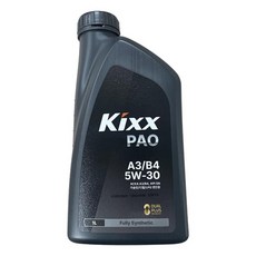 킥스 파오 A3/B4 프리미엄 가솔린 엔진오일, 1개, 5w30, 1L