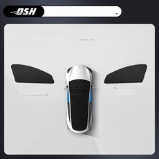 NOVA 모델y썬쉐이드 선쉐이드 썬루프 자외선 차단 Y, 1개, 신형 YL 뒤유리 2장