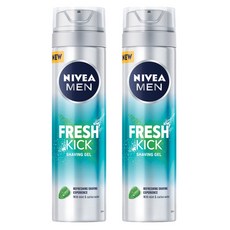 맨 프레시킥 쉐이빙 젤 200ml X 2, 2개