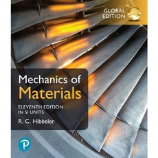 Mechanics of Materials 11/E (SI Units) HIBBELER 9781292725734, 1個