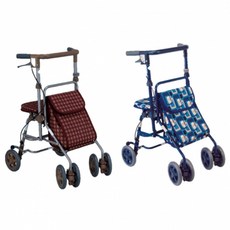 SHIMA 銀髮購物車, 藍色圖紋(SF460-BL)