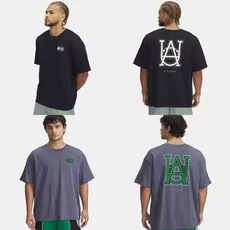 언더아머 UNDERARMOUR (1390191) 남성 UA 헤비웨이트 스 코트사이드 반팔티셔 376489