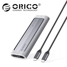 오리코 M.2 SATA전용 5Gbps USB3.2 GEN2 4TB 지원 C타입 알루미늄 케이스 AXM2F, 1개