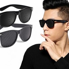 핀홀안경 5홀 다홀 눈근육 눈보호 시력보호 시력관리 선그라스 눈피로