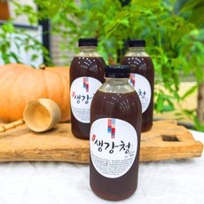 [국산]생강청 / 칼칼한 목을 시원하게, 2개, 1개입, 900ml