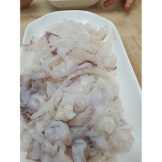 완도 한치회 횟감 2/3미 손질후 500g 제철 한치물회 숙회, 1개