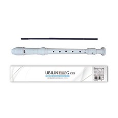 GARDEN 校內直笛比賽指定 初學者 UBILIN 優筆霖, 1個, 德式高音直笛 白