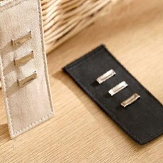 바지 허리둘레 조절 단추 클립 착용감 개선 사이즈 맞춤 보정 도구 간편 부착, 1개, 04바지클립탭-진회색