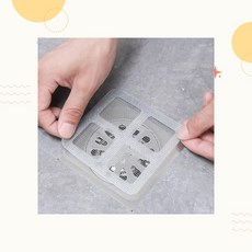 일회용 거름망 배수구필터 스티커형 위생적 머리카락방지 거름테이프, 1개