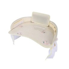 트렁크 정리함 14세이상를위한 자동차 좌석 트레이 접이식 여러 포켓 방수 테이블 다이닝 드로잉 자동차를위한 휴대용 대용량