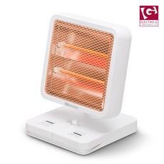 ELECTRO-G 석영관 사무실 전기 발난로 발터치난로 발히터 전기스토브 좌우회전 각도조절 EGH-QH300